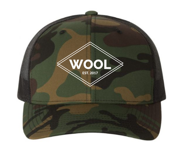 NEW Wool Camo Trucker