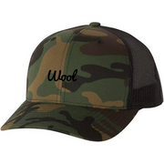 "Wool" Camo Trucker Hat