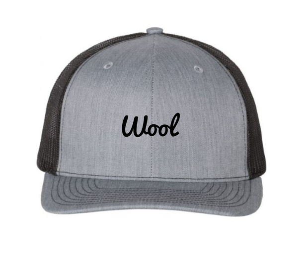 Limited Time - Black & Gray "Wool" Trucker