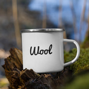 Cursive Wool Enamel Mug