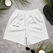 "Stay Active" Men's Athletic Long Shorts