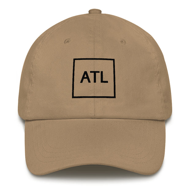 Black ATL Dad Hat - Multiple Color Options