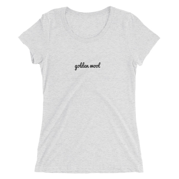 Women's Golden Wool Slim Fit T-shirt